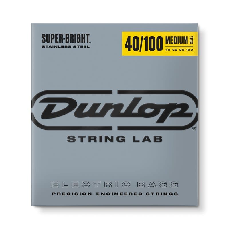 Cordes pour basse Dunlop SB Steel Medium 40-100 - Image 1