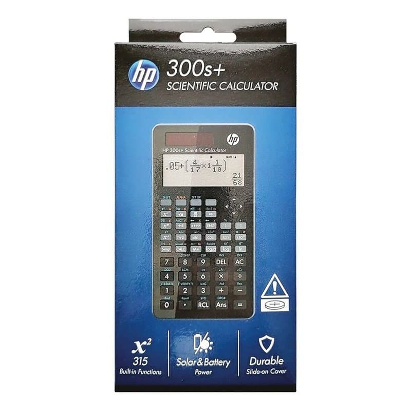 Calculatrice HP HPK300SPLUS Noir Plastique - Image 1