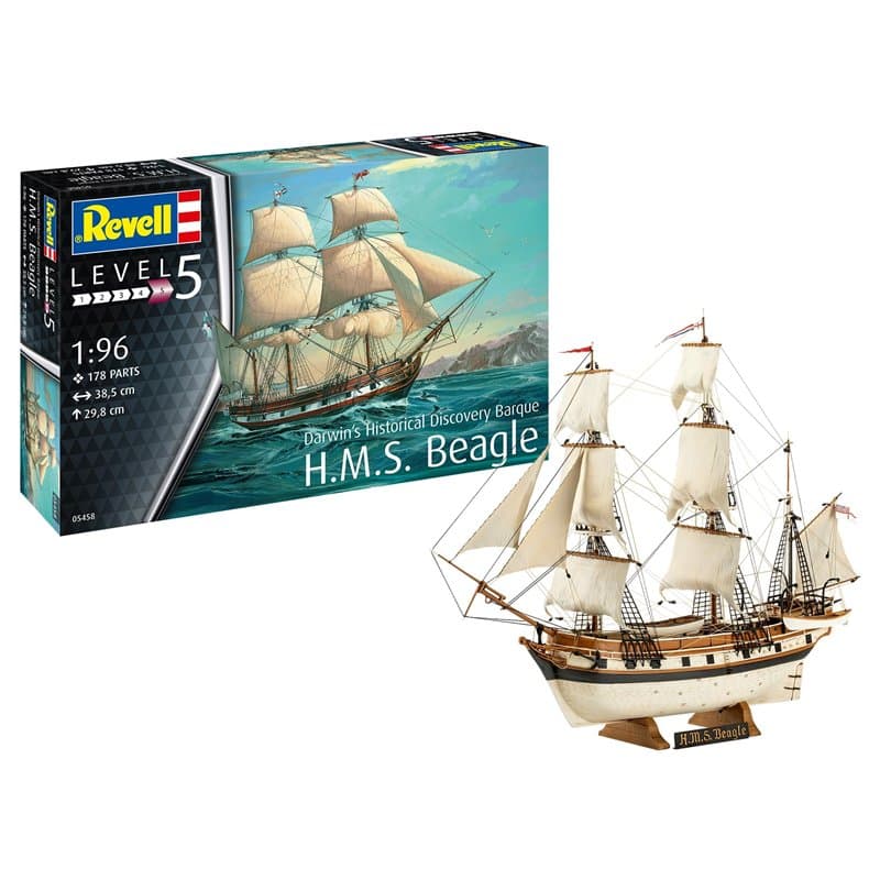 Revell - Maquette - H.M.S. Beagle - Echelle 1:96 - Image 1