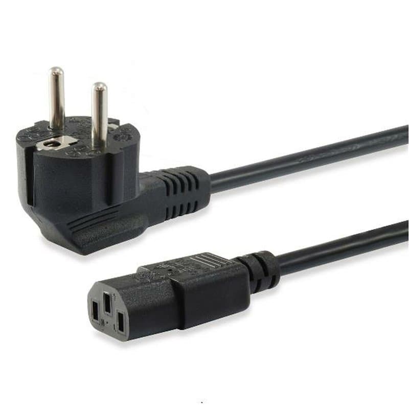 Câble Alimentation C13 Equip 112121 Noir 3 m - Image 1