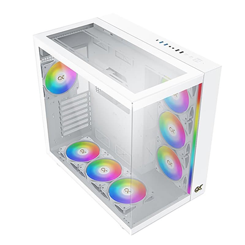 Boitier PC moyen tour Xigmatek Aqua Ultra Arctic (Blanc) - Image 1