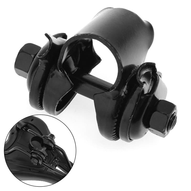 OriGlam Boulon de selle de vélo noir 22,2 mm - Image 1