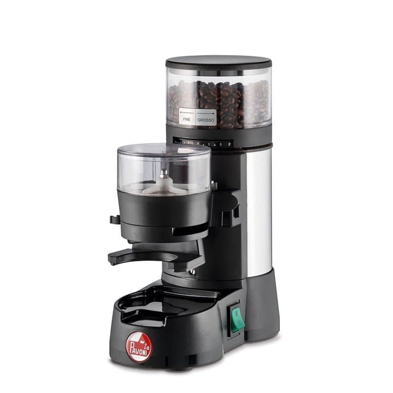 La Pavoni Moulin à café Jolly dosé noir - Image 1