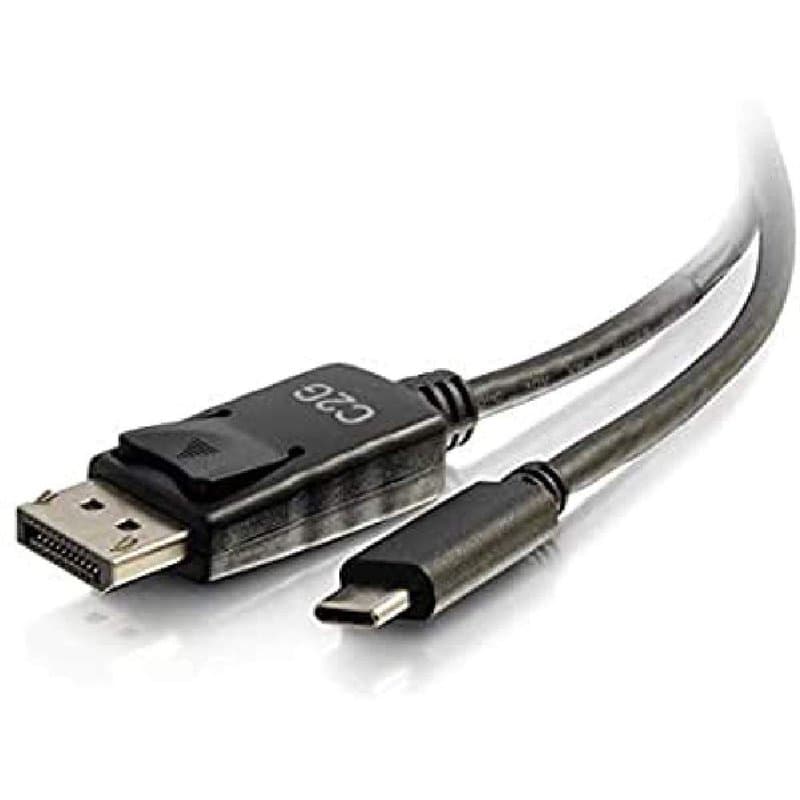 6ft USB-C to DisplayPort Cable Black - Image 1