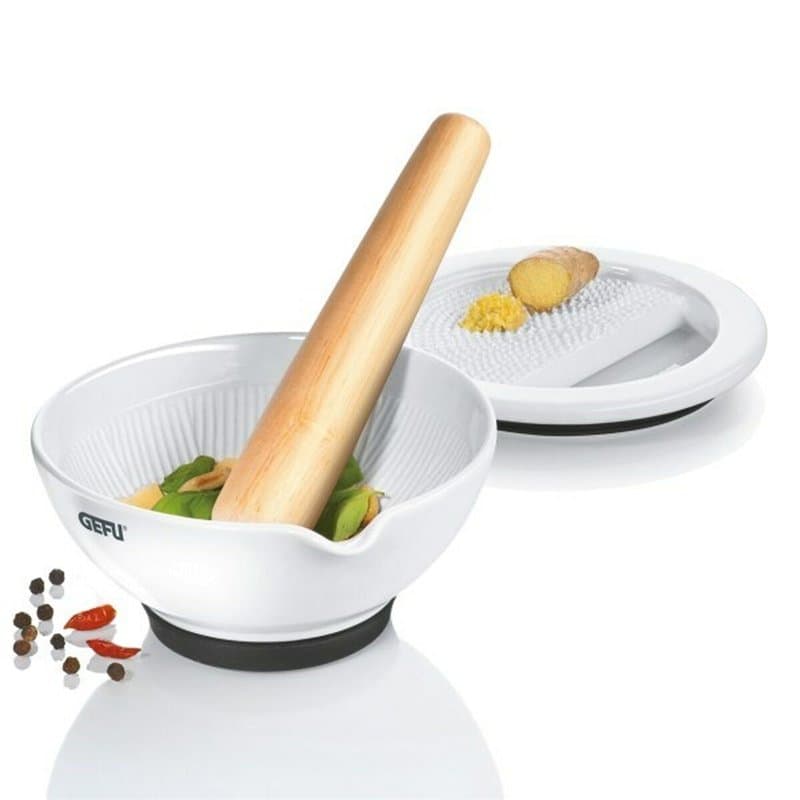 Mortier et pilon Gefu G-35340 Porcelaine - Image 1