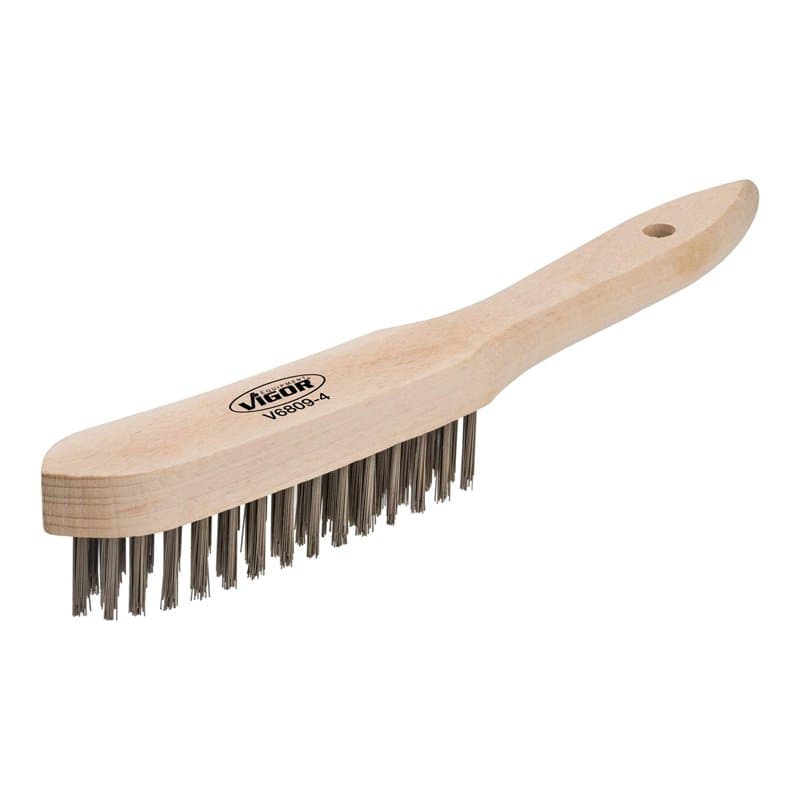 Vigor V6809-4 Brosse métallique en acier - Image 1