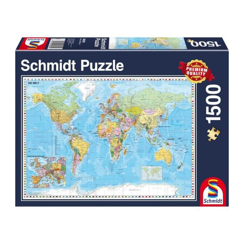 Puzzle Schmidt Spiele Iceland: Kirkjuffellsfoss 1500 Pièces - Image 1