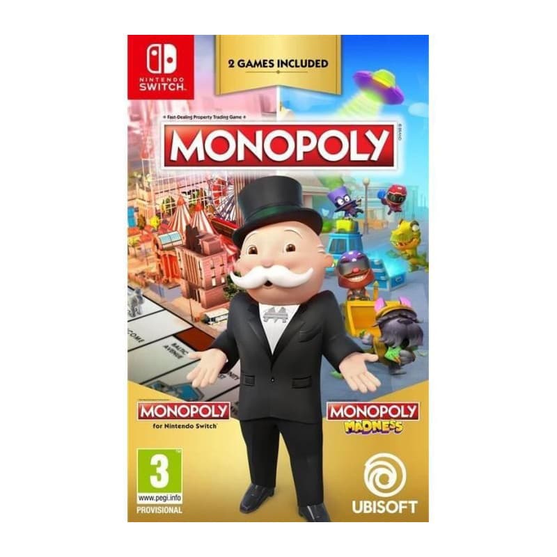 Complilation Monopoly Classic + Madness Jeu Switch - Image 1