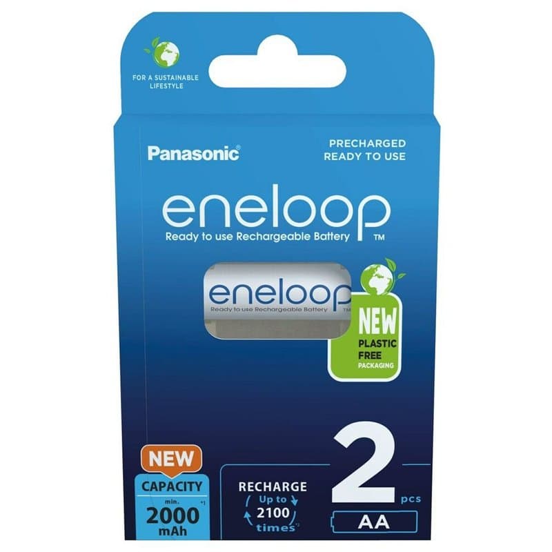 Piles Rechargeables Panasonic BK-3MCDE/2CP - Image 1