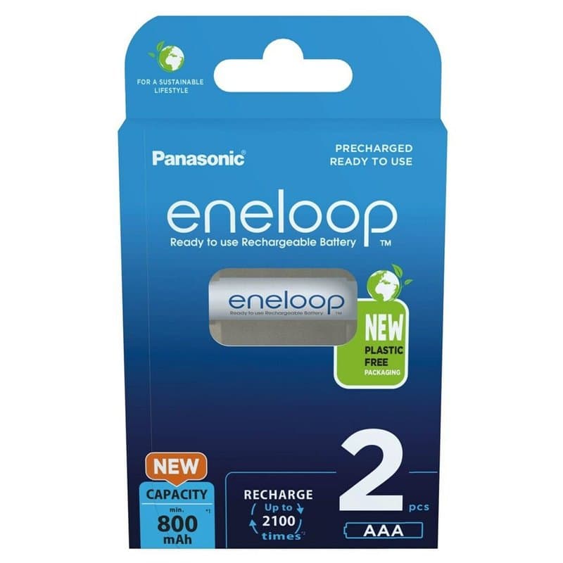 Piles Rechargeables Panasonic BK-4MCDE/2CP - Image 1