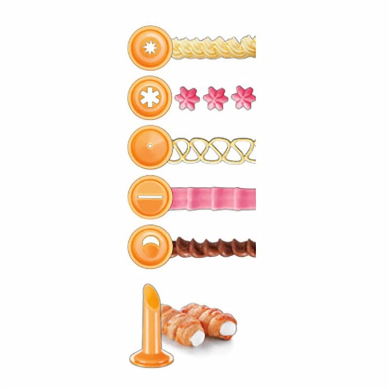 Poche à douille pour pâtisserie Tescoma Delicia Orange - Image 1