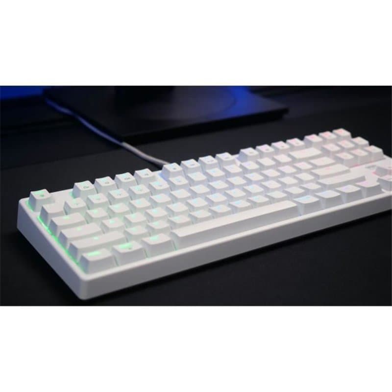 Clavier - CHERRY - XTRFY K4V2 - RGB - 80% TKL - AZERTY - Blanc - Image 1