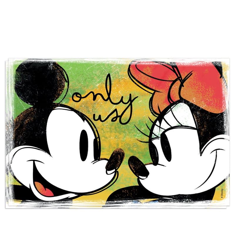 Egan Ensemble 2 Sets de Table Verts Mickey et Minnie - Image 1