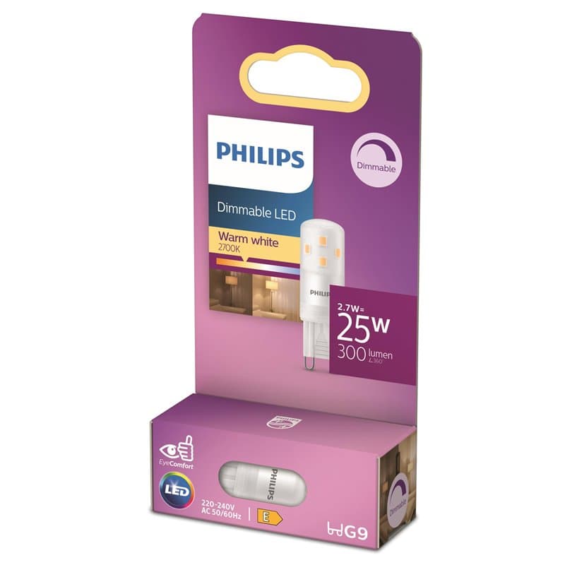 LED 25W G9 WW 230V Dim SRT6 - Image 1