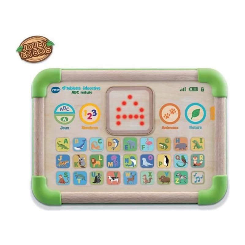 Vtech TABLETTE ÉDUCATIVE ABC NATURE (JOUET BOIS FSC®) - Image 1