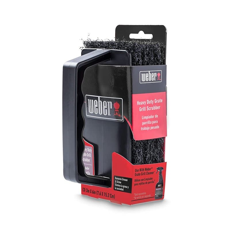 Weber 8026 Scubber Grill Grate Scrubber, Black - Image 1