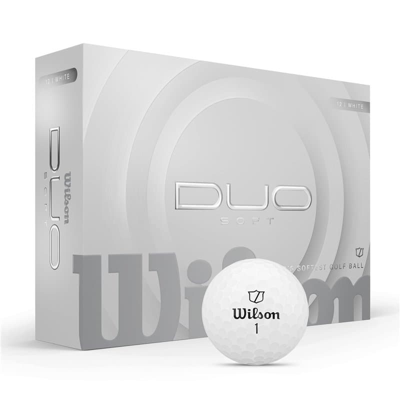 WILSON Balles de Golf Duo Soft Blanche - Image 1