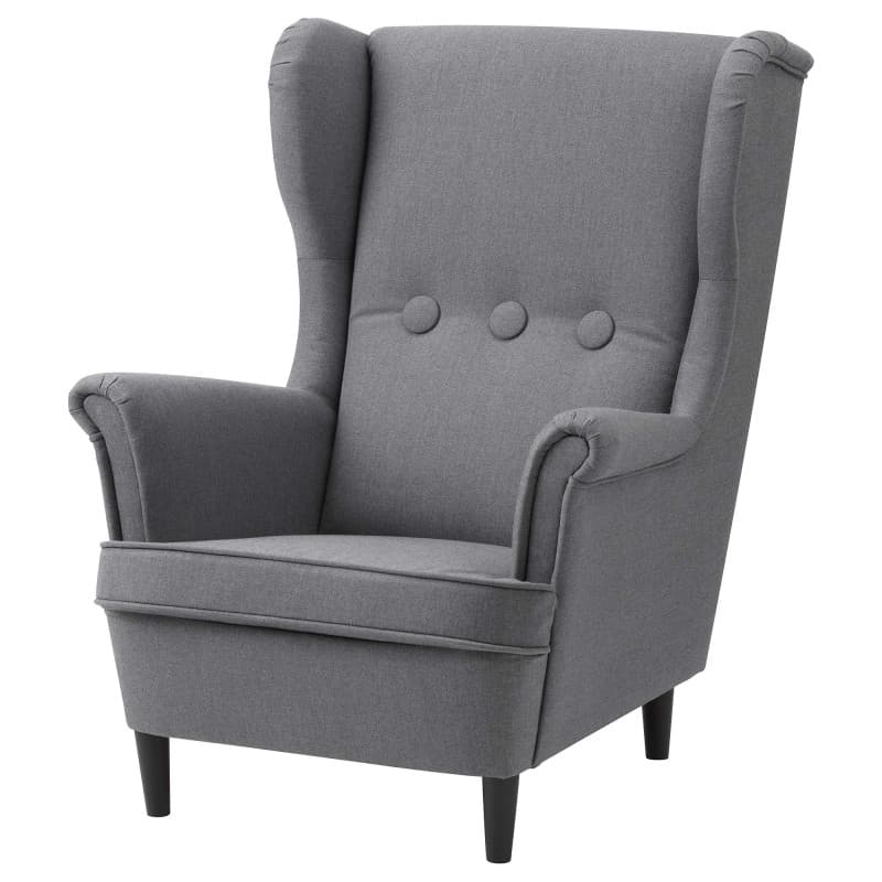 Ikea Strandmon Fauteuil pour enfant Gris - Image 1