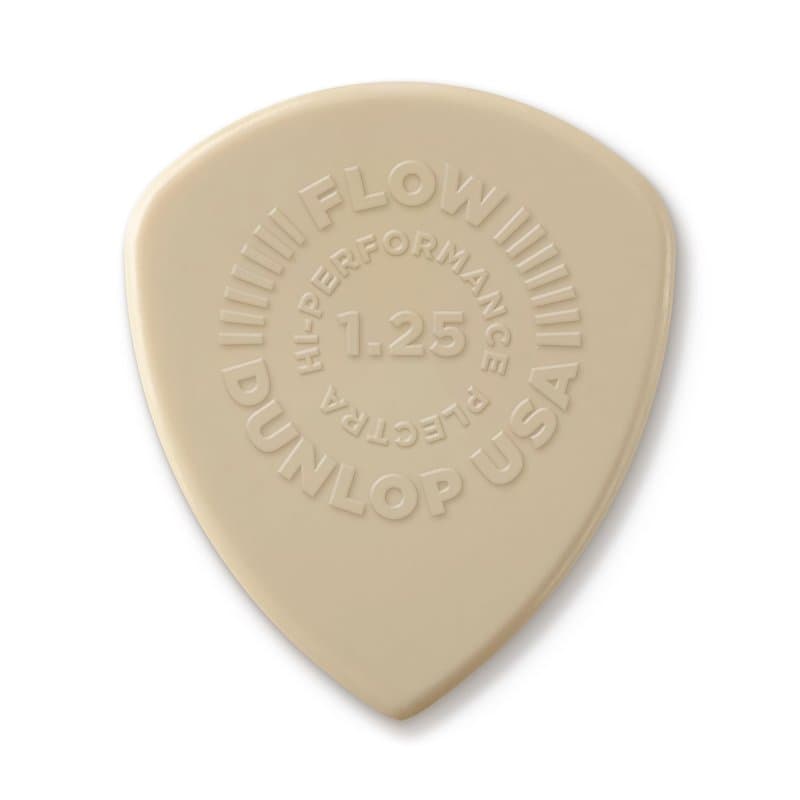 Dunlop Lot de 12 médiators Flow Nylon 1,25 mm - Image 1
