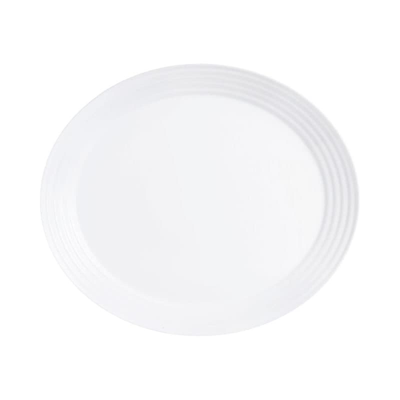 Plat blanc 32,8 x 28 cm Harena - Image 1