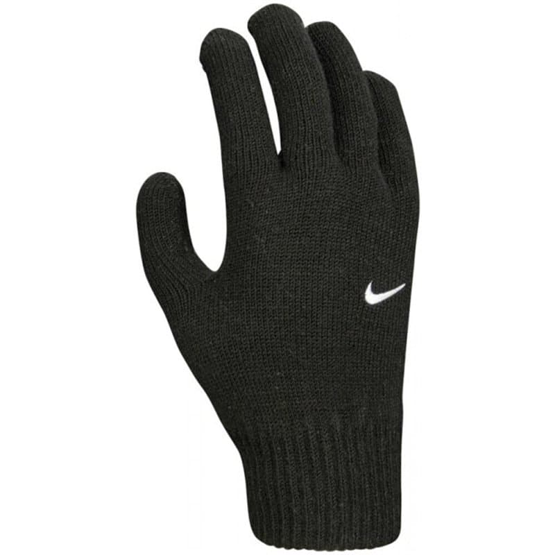 NIKE Unisexe - Adulte Ya Swoosh Knit 2.0 Gants Noir S/M - Image 1