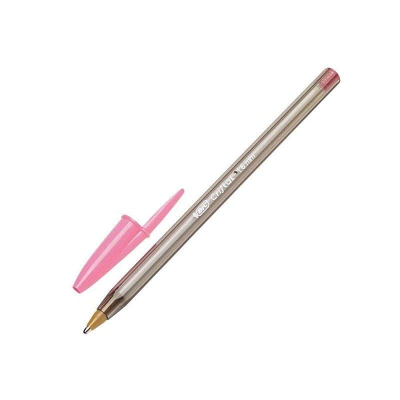BIC cristal Fun – Stylo à bille, couleur Rose - Image 1
