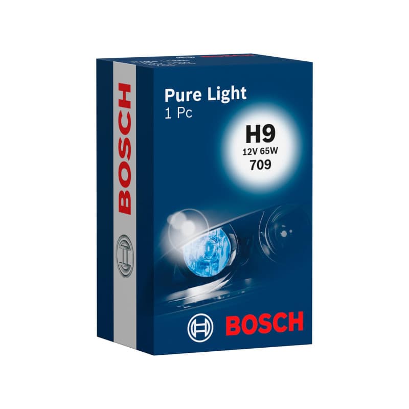 Bosch Lampe de phare Pure Light H9 12V 65W - Image 1