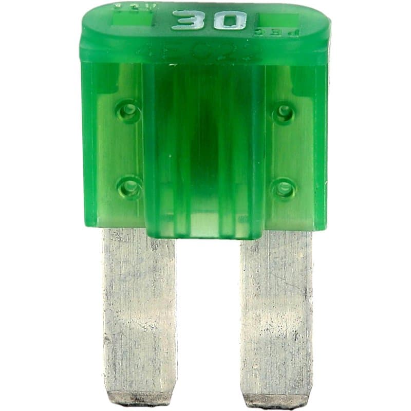 Fusible Plat Micro II en Sachet, 32V/30A, Vert - Image 1