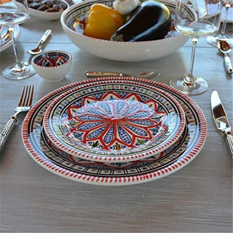 Service de table Bakir rouge - 8 pers - Image 1