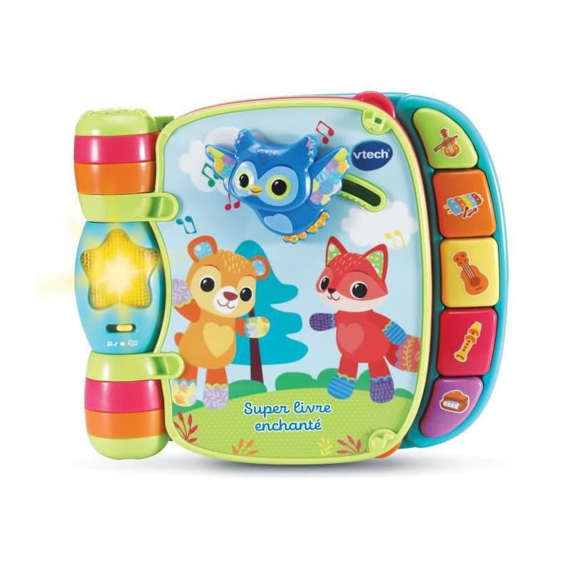 Vtech Baby SUPER LIVRE ENCHANTÉ DES LOULOUS (BLEU) - Image 1