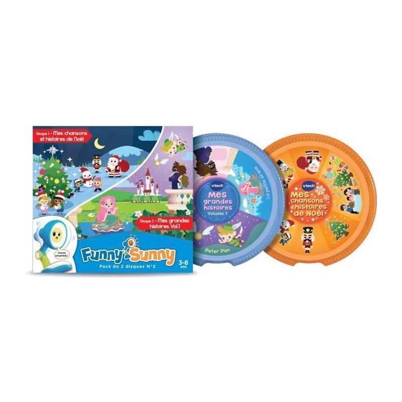 Vtech Funny Sunny PACK 2 DISQUES N°2 - Image 1