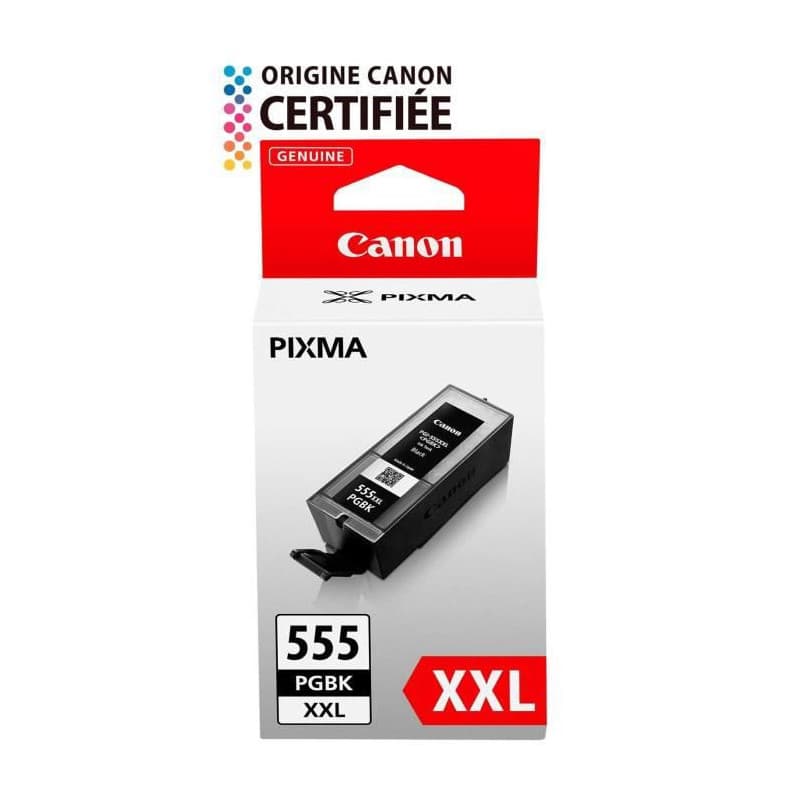 Canon Cartouche d'encre noire pigmentée à haut rendement PGI-555PGBK XXL - Image 1