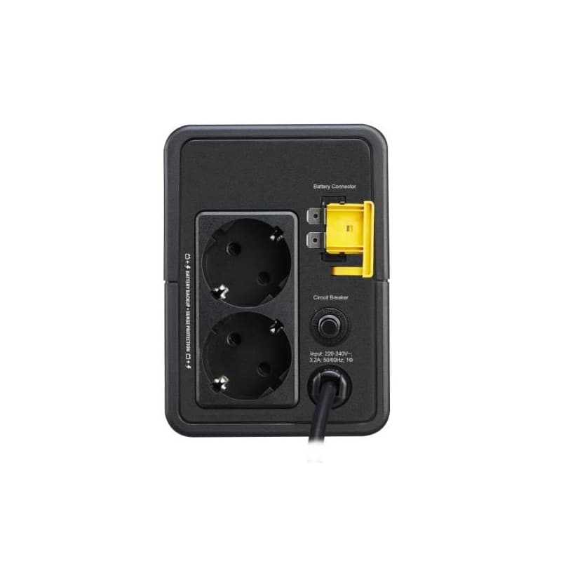 APC BVX700LI-GR alimentation d'énergie non interruptible Interactivité de ligne 0,7 kVA 360 W 2 sortie(s) CA - Image 1