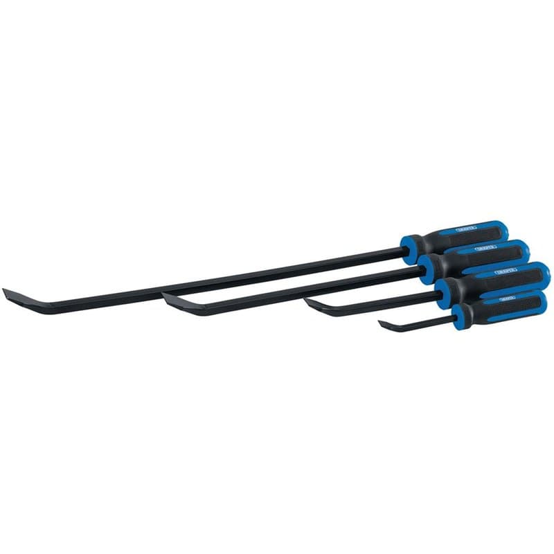 Draper Lot de 4 leviers souples, Noir - Image 1