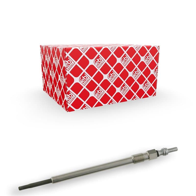 Febi Bilstein 24483 - Bougie de préchauffage, Argenté - Image 1