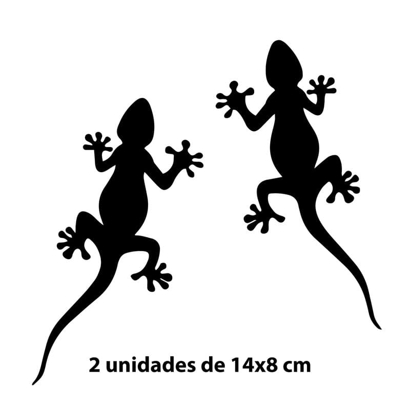 Tribal Gecko Car,Camper Van Land rover 4x4 Stickers 3 - Image 1
