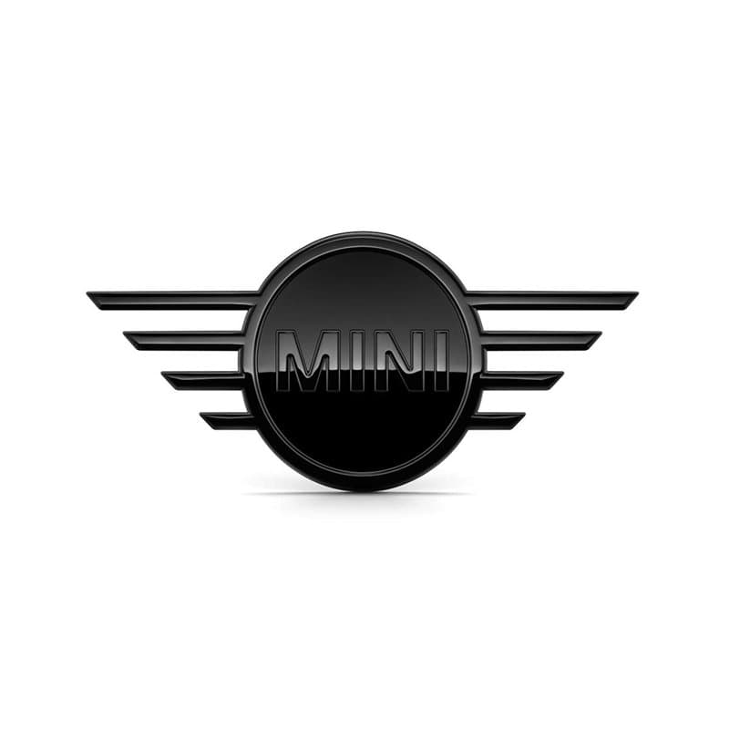 Mini 51142465241 Emblème extérieur Noir piano - Image 1