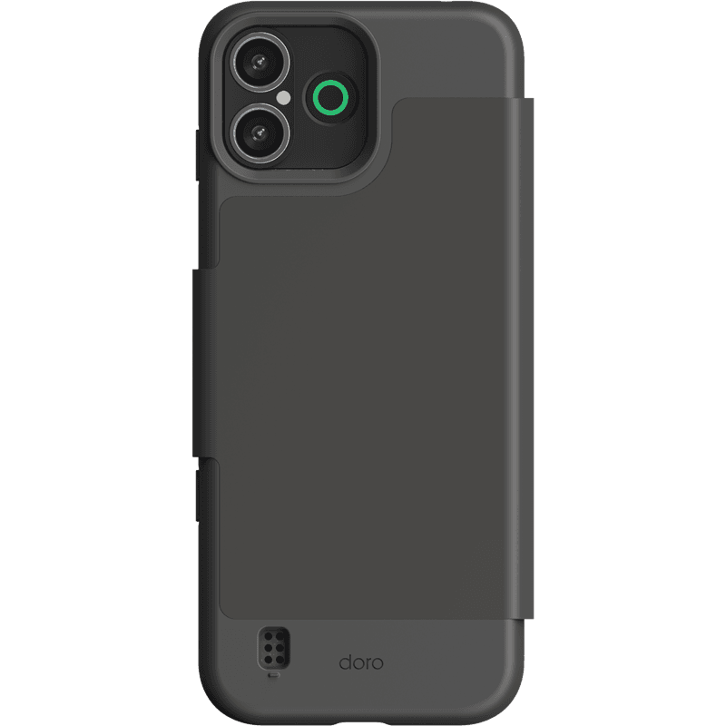 Folio Wallet Doro Aurora A30 Graphite Noir Doro - Image 1