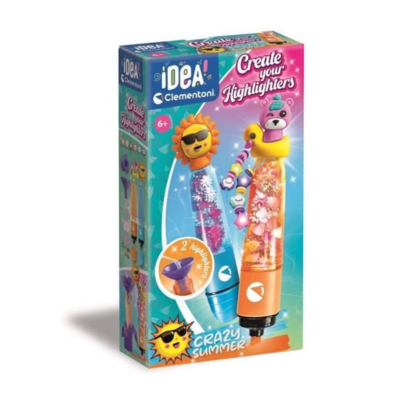 CLEMENTONI - Crée tes fluos - Crazy Summer - Image 1