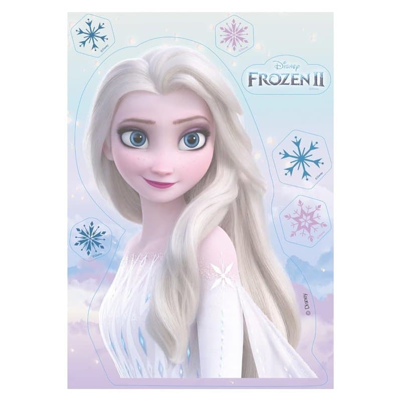 dekora Plaque Azyme Frozen 15X21CM - Image 1