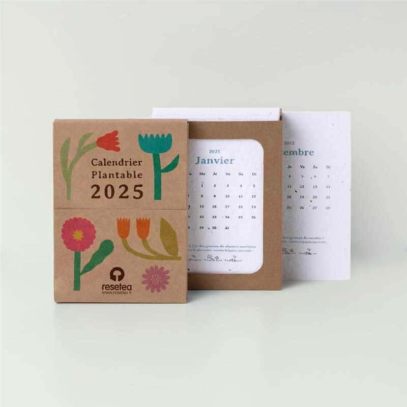 Calendrier plantable 2025 - Image 1