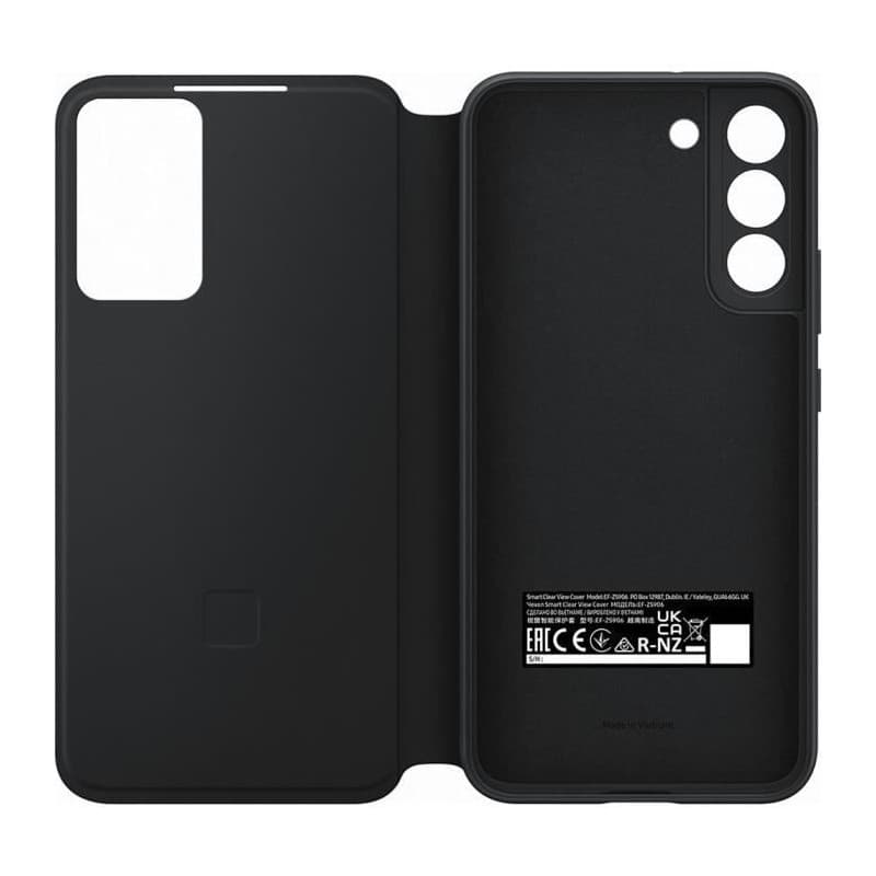 Smart Clear View Cover G S22+ Noir - Image 1
