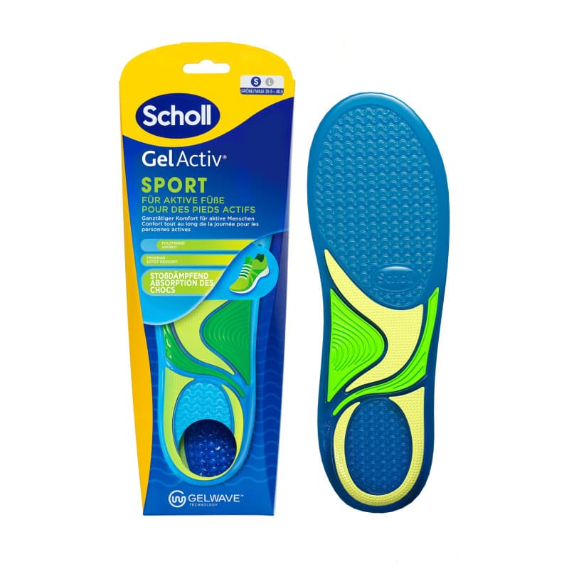 Scholl GelActiv Semelles de sport pour homme et femme - Image 1