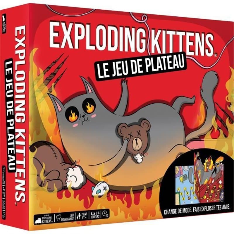 Exploding Kittens : Le jeu de plateau - Image 1