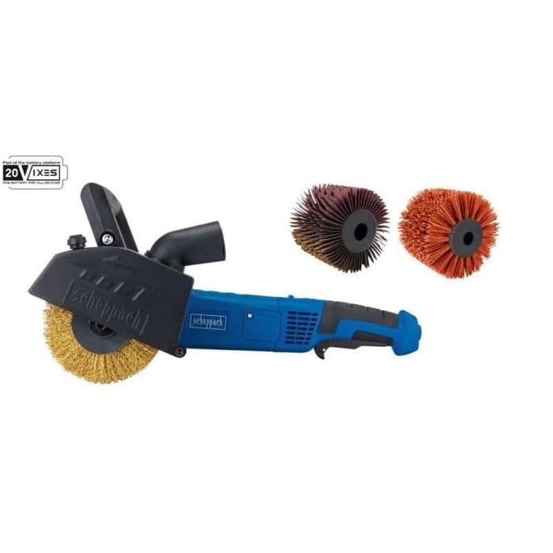 MRS1300 + 3 brosses (laiton, nylon, laniere abrasive) - Image 1