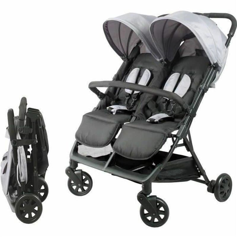 Poussette pour bébé Bambisol Gris - Image 1