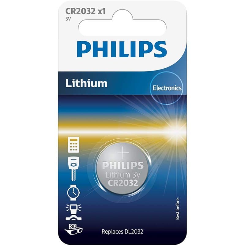 Philips CR2032 Pile bouton Lithium - Image 1