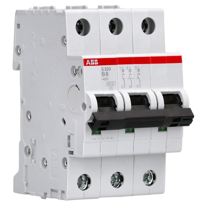 ABB S203 de B6 Disjoncteur automatique 6 A - Image 1
