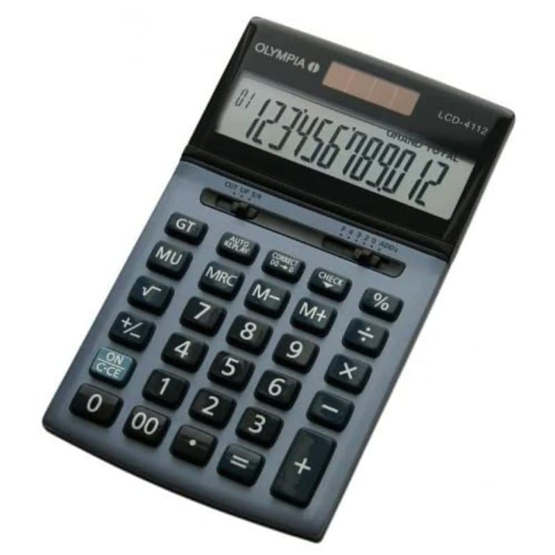 Olympia LCD4112 Calculatrice Bleu - Image 1