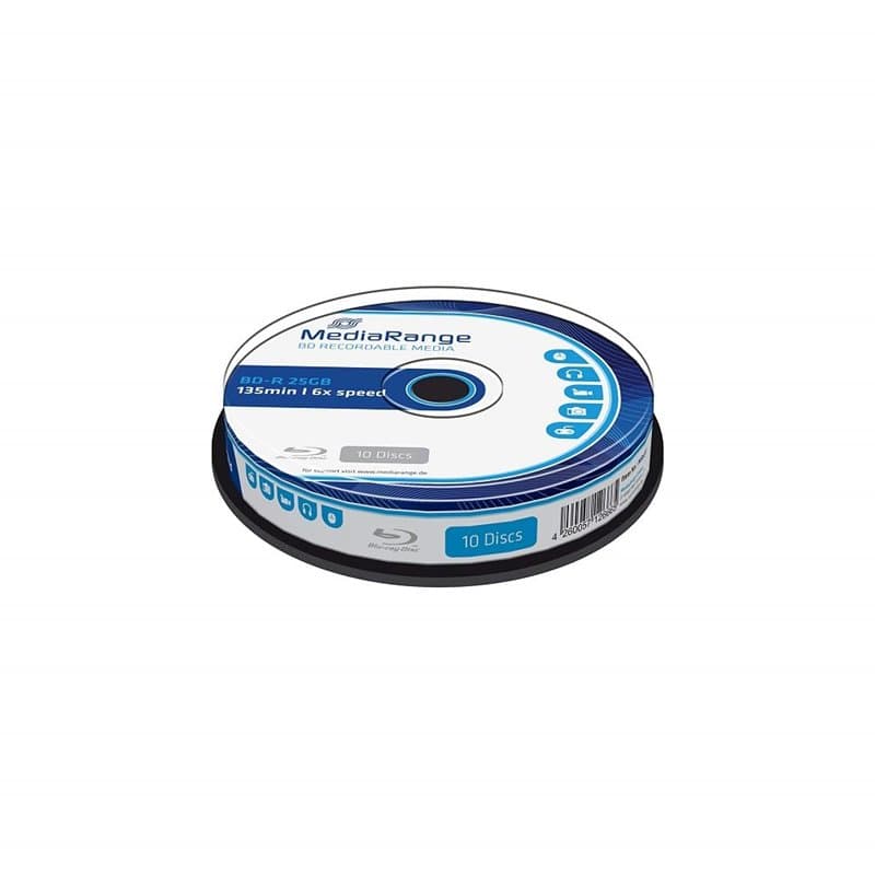 MediaRange MR499 Disque Vierge Blu-Ray - Image 1